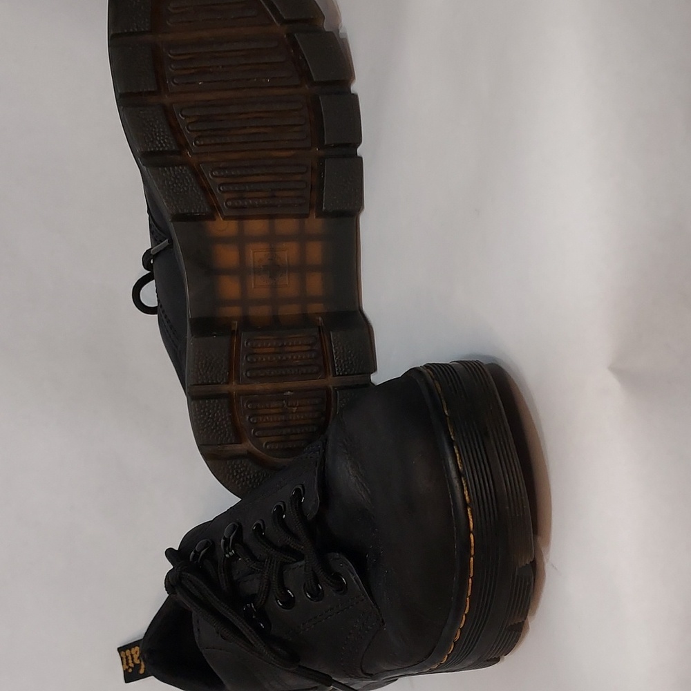 Dr. Martens Black Leather Flats - Picture 2 of 2